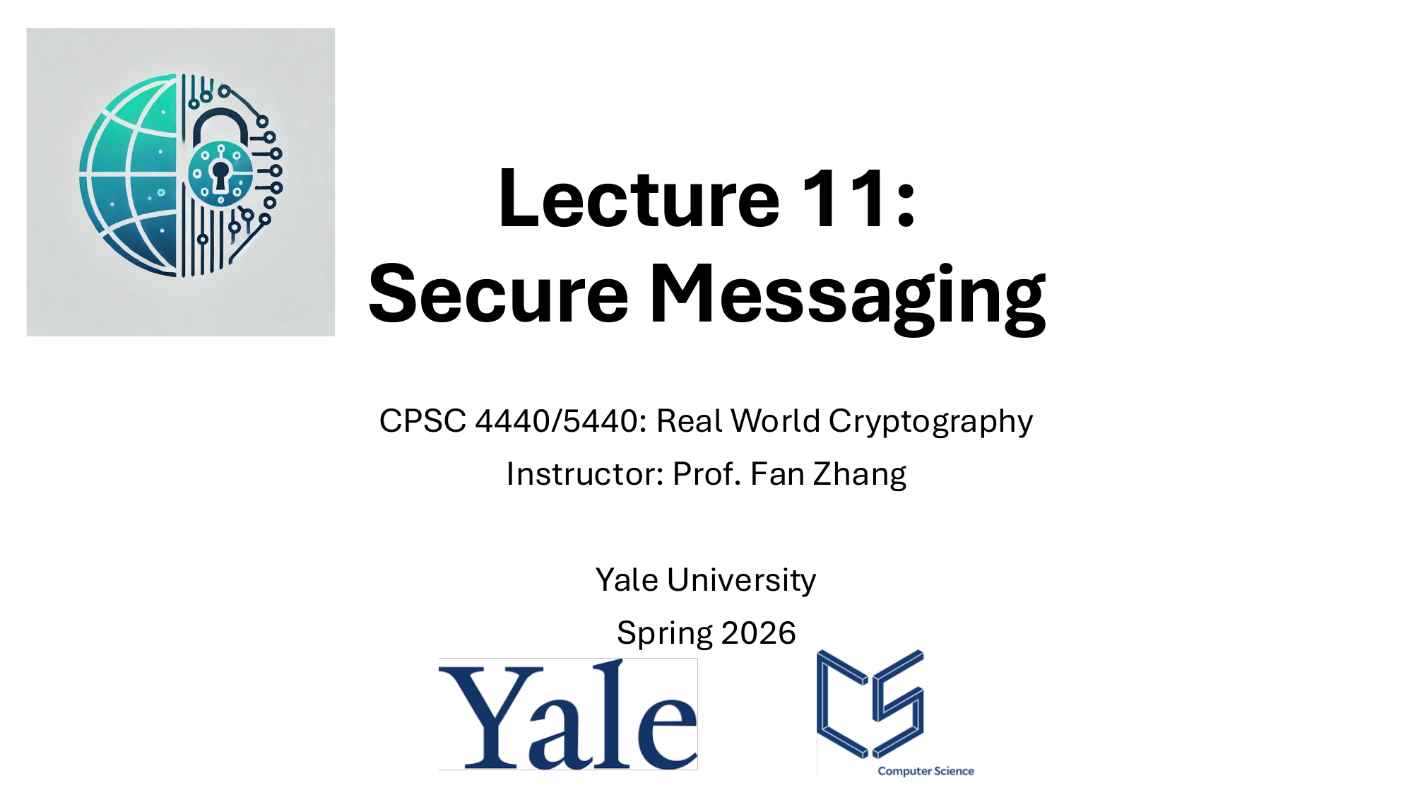 Preview of End-to-end encrypted messaging slides