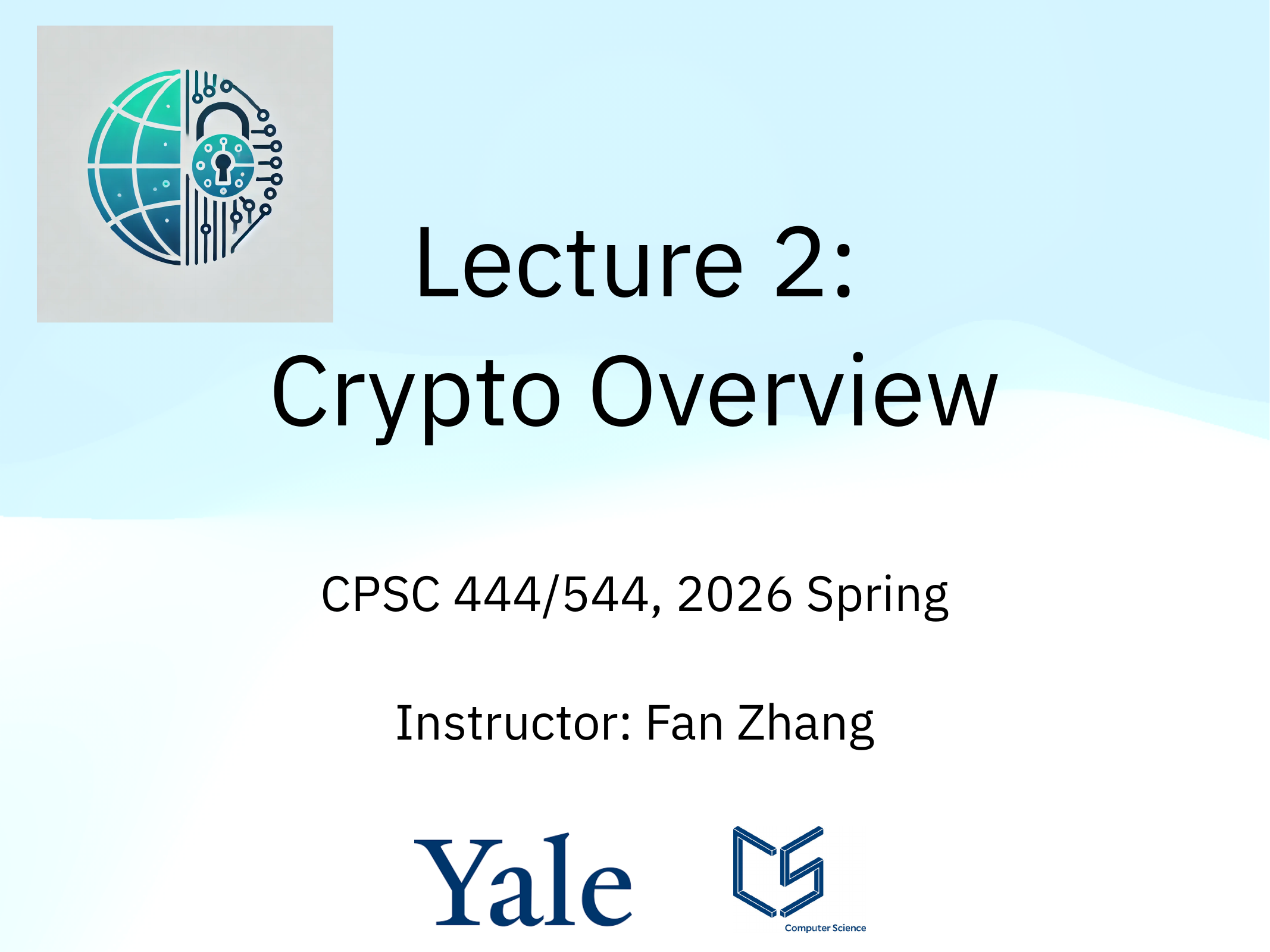 Preview of Crash course on useful cryptographic tools slides