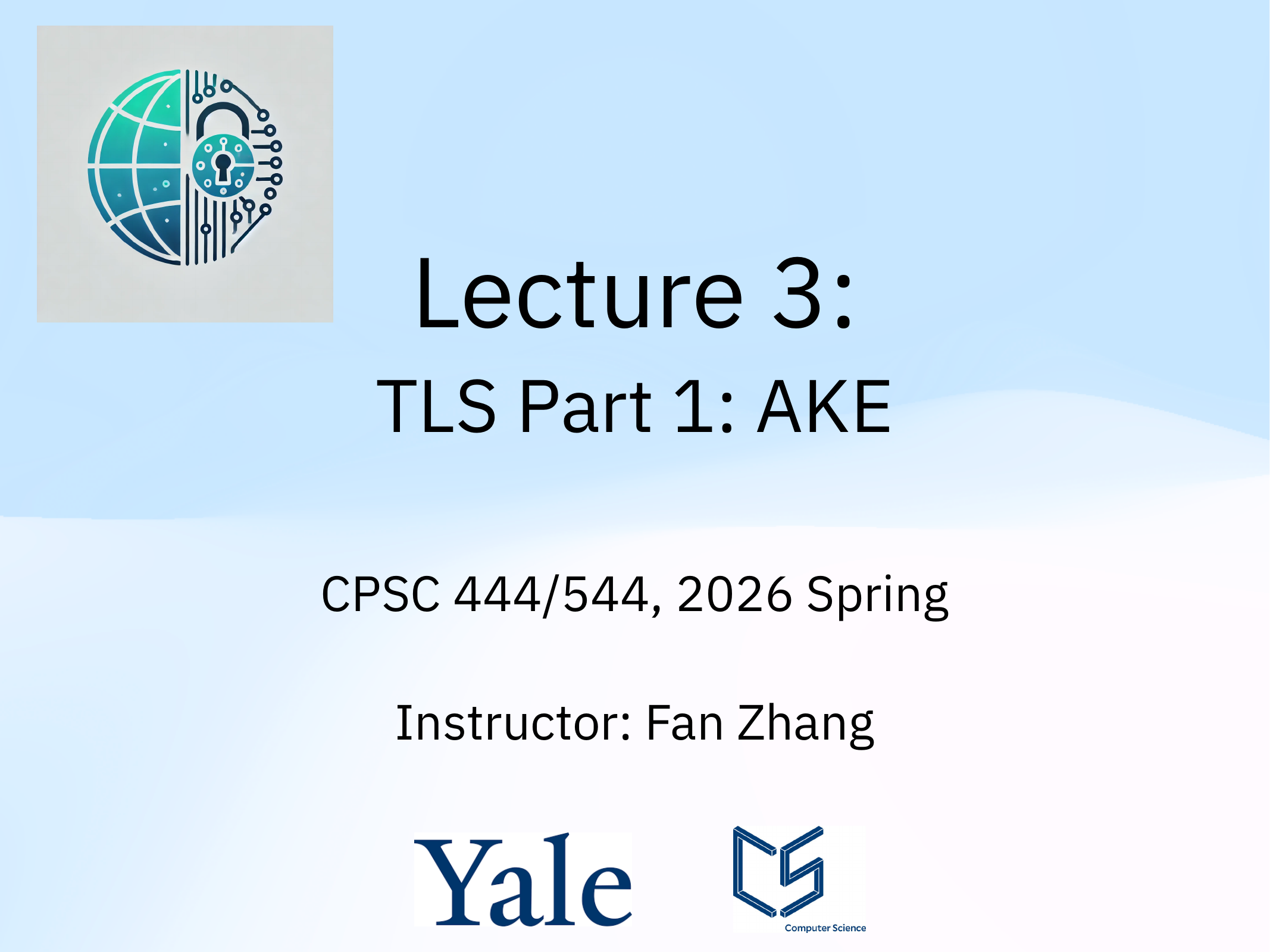 Preview of Authenticated Key Exchange (AKE) slides